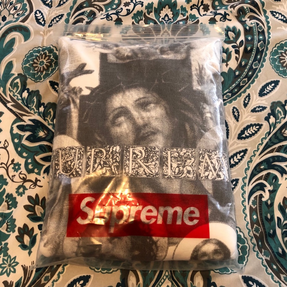 Supreme “Jesus and Mary” Hoodie
